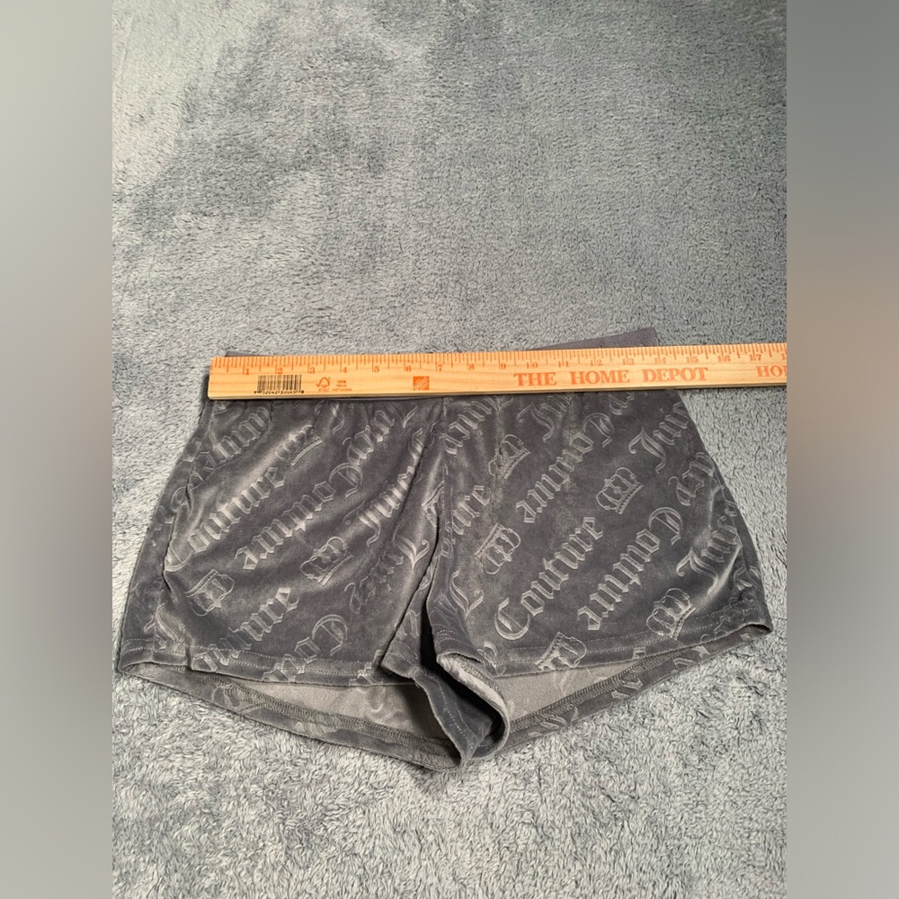 Juicy Couture Gray pajama Shorts small - Picture 7 of 7